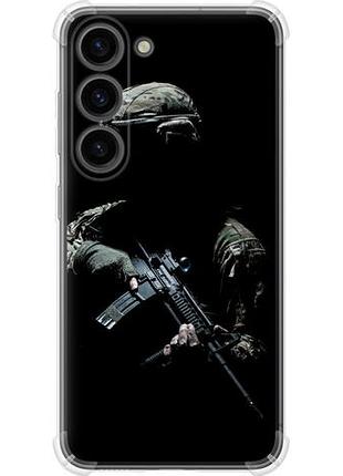 Чехол на samsung galaxy s23 защитник v3 из силикона fch_0168651