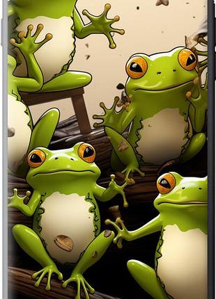 Чехол на iphone 8 plus жабки из силикона fch_0171037