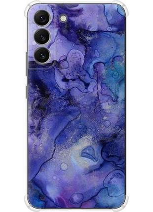 Чехол на samsung galaxy s22 plus мрамор 7 из силикона fch_0171707