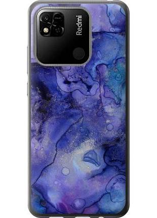 Чехол на xiaomi redmi 9c мрамор 7 из силикона fch_0161459