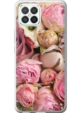Чехол на huawei nova 8 se розы из силикона fch_0169838