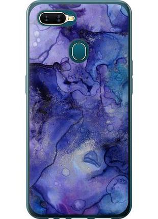 Чехол на oppo a5s мрамор 7 из силикона fch_0161501