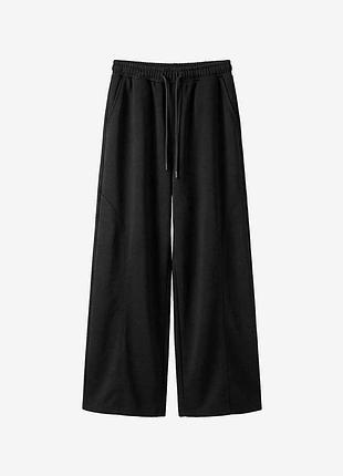 Брюки yarm oversize, черные