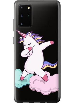 Чехол на samsung galaxy s20 plus единорог из пластика fch_0055881