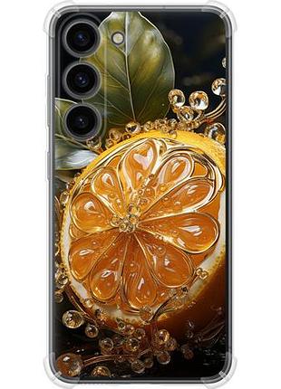 Чехол на samsung galaxy s23 лимон из силикона fch_0170996
