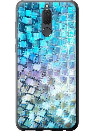 Чехол на huawei mate 10 lite переливающаяся чешуя из пластика fch_0170267