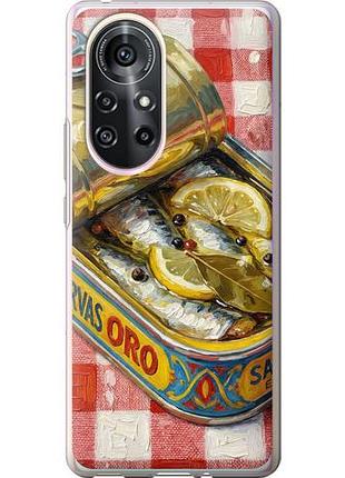Чехол на huawei nova 8 pro vintage sardine tin phone из силикона fch_0171216