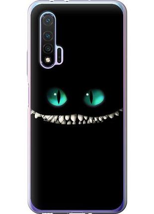 Чехол на huawei nova 6 чеширский кот из силикона fch_0168781