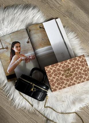 Сумка coach trail crossbody 17 черный