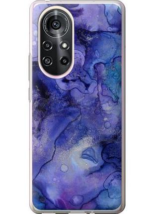 Чехол на huawei nova 8 pro мрамор 7 из силикона fch_0171675