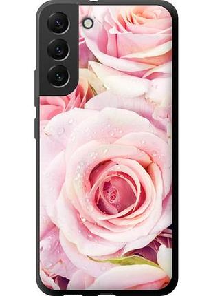 Чехол на samsung galaxy s22 plus розы tpu fch_0170829