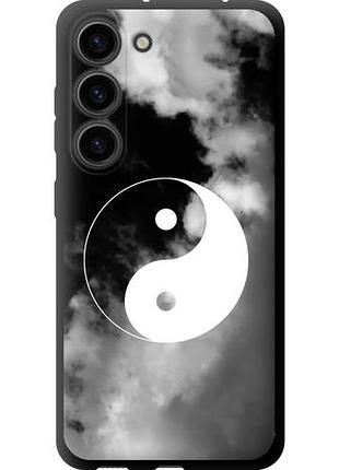 Чехол на samsung galaxy s23 инь и янь tpu fch_0169657