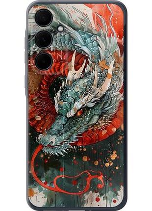 Чехол на samsung galaxy a35 стихия огня из силикона fch_0170690