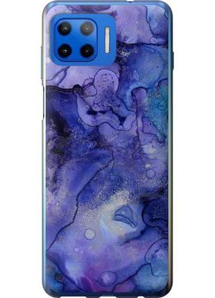 Чехол на motorola moto g plus мрамор 7 из силикона fch_0171689