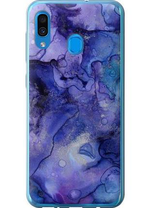 Чехол на samsung galaxy a30 2019 a305f мрамор 7 из пластика fch_0068522