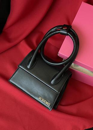 Сумка jacquemus premium classic чорний