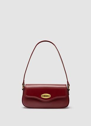 🤍 merlot bag burgundy/gold