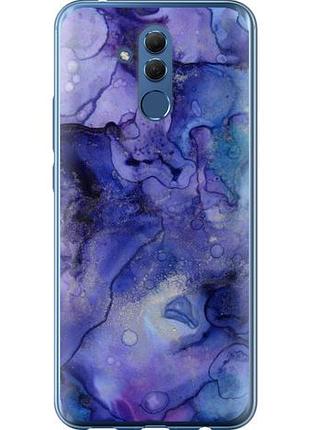 Чехол на huawei mate 20 lite мрамор 7 из силикона fch_0171685
