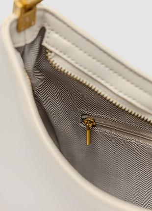 🤍 velisse bag cream/gold 4