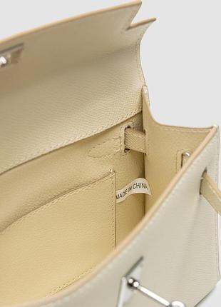 🤍 évora bag cream/silver 4