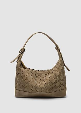 🤍 terrelle suede bag brown/gold