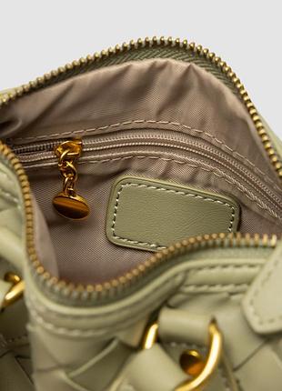 🤍 hadley bag green/gold 4
