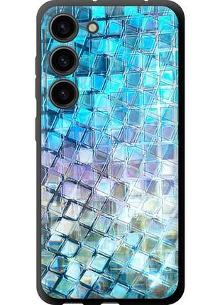 Чехол на samsung galaxy s23 переливающаяся чешуя tpu fch_0170363