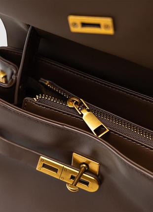 🤍 marquise bag brown/gold 3