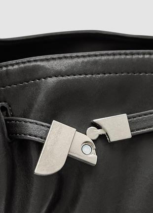 🤍 hudson bag black/silver 2