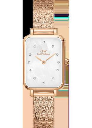 Годинник жіночий daniel wellington quadro lumine pressed piano dw00100578
