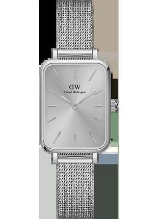 Годинник жіночий daniel wellington quadro pressed unitone dw00100486