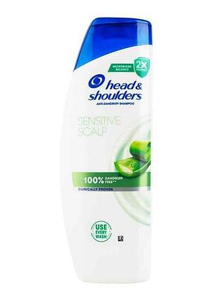 Шампунь проти лупи для чутливої ​​шкіри голови 400мл тм head shoulders