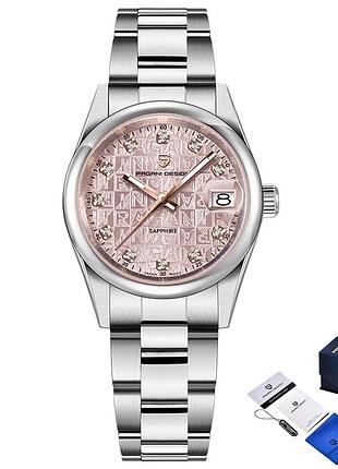 Наручний годинник pagani design pd-1794l silver-pink