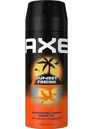 Дезодорант-спрей 150мл sunset fresh тм axe