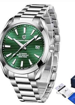 Наручний годинник pagani design pd-1688 silver-green