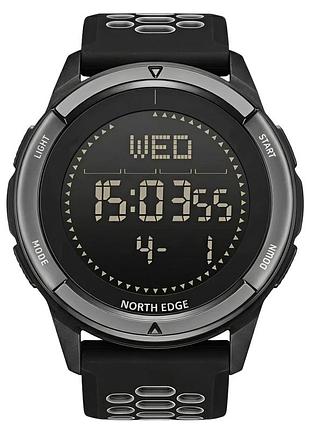 Наручний годинник north edge alps flex grey з компасом, 2 ремінці
