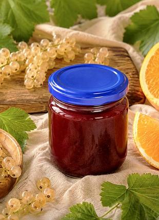 Варенье джем белая смородина с апельсином.