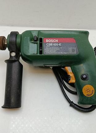 Ударний дриль bosch csb 420-e (420 вт) (товар вживаний)