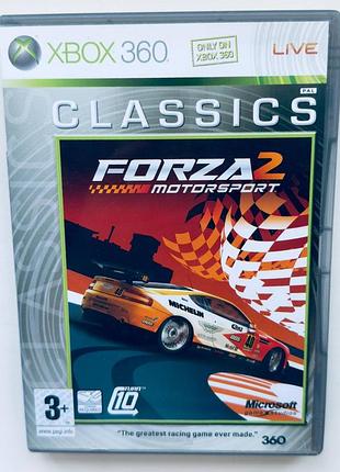 Forza motorsport 2 classics, б/в, англійська версія - диск для xbox 360