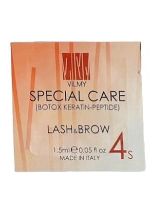 Ботокс-сироватка vilmy 4s special care/botox keratine-peptide, 1,5 мл