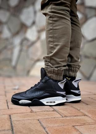 Мужские кроссовки nike air joran dub zero black/white