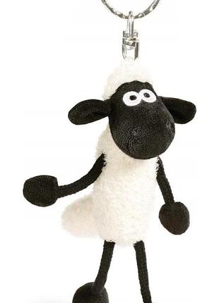 Брелок-іграшка nici баранчик шон (shaun the sheep) 10 см м'яка плюшева підвіска