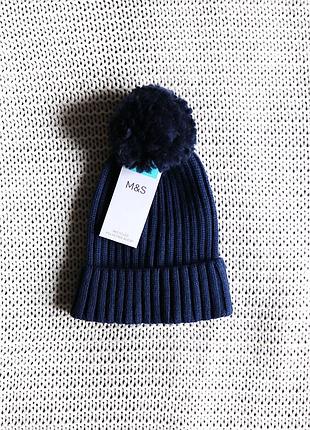 Новая детская шапка, на 3-6 лет