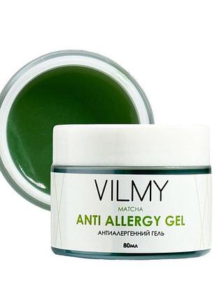 Антиалергенний гель-нейтралізатор випарів клею vilmy matcha для нарощування вій, 80 мл