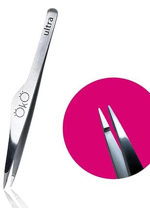 Пінцет oko 03 ultra point точковий для вій та брів, ручне заточування