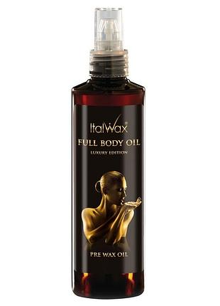 Олія для депіляції italwax full body, 250 мл