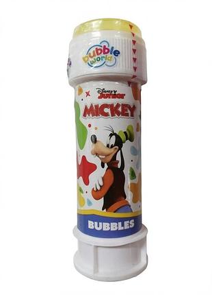 Мыльные пузыри disney goofy 60 мл с игрой-лабиринтом на крышке