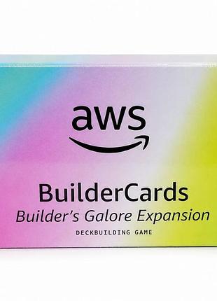 Настольная карточная игра aws buildercards (2nd edition) – обучающая стратегия об облачных технологиях aws