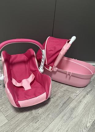 Smoby quinny maxi cosi автокрісло+колиска до візочка лялькового