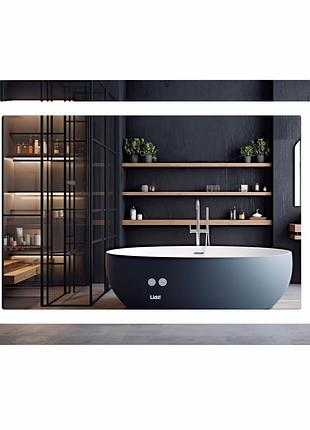 Зеркало lidz kubis (ku2) 1200х800 с led-подсветкой touch, с антизапотеванием, с диммером, рег. яркости ldkub120080049007